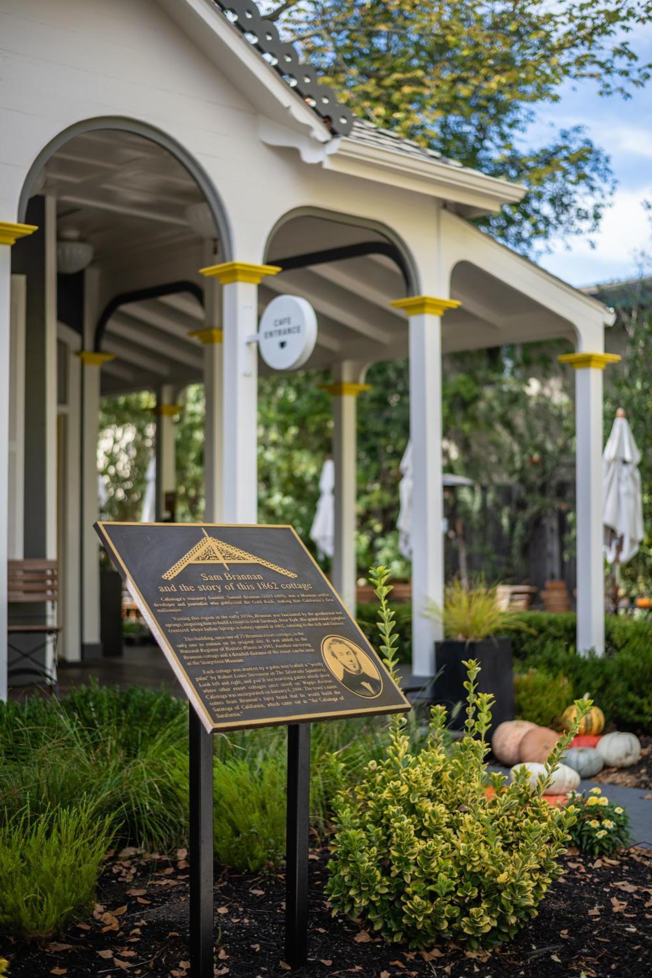 Brannan Cottage Inn Калистога Экстерьер фото