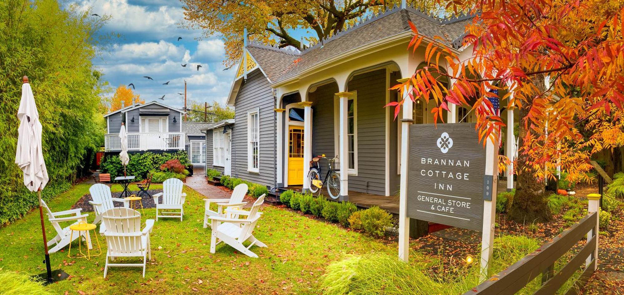 Brannan Cottage Inn Калистога Экстерьер фото